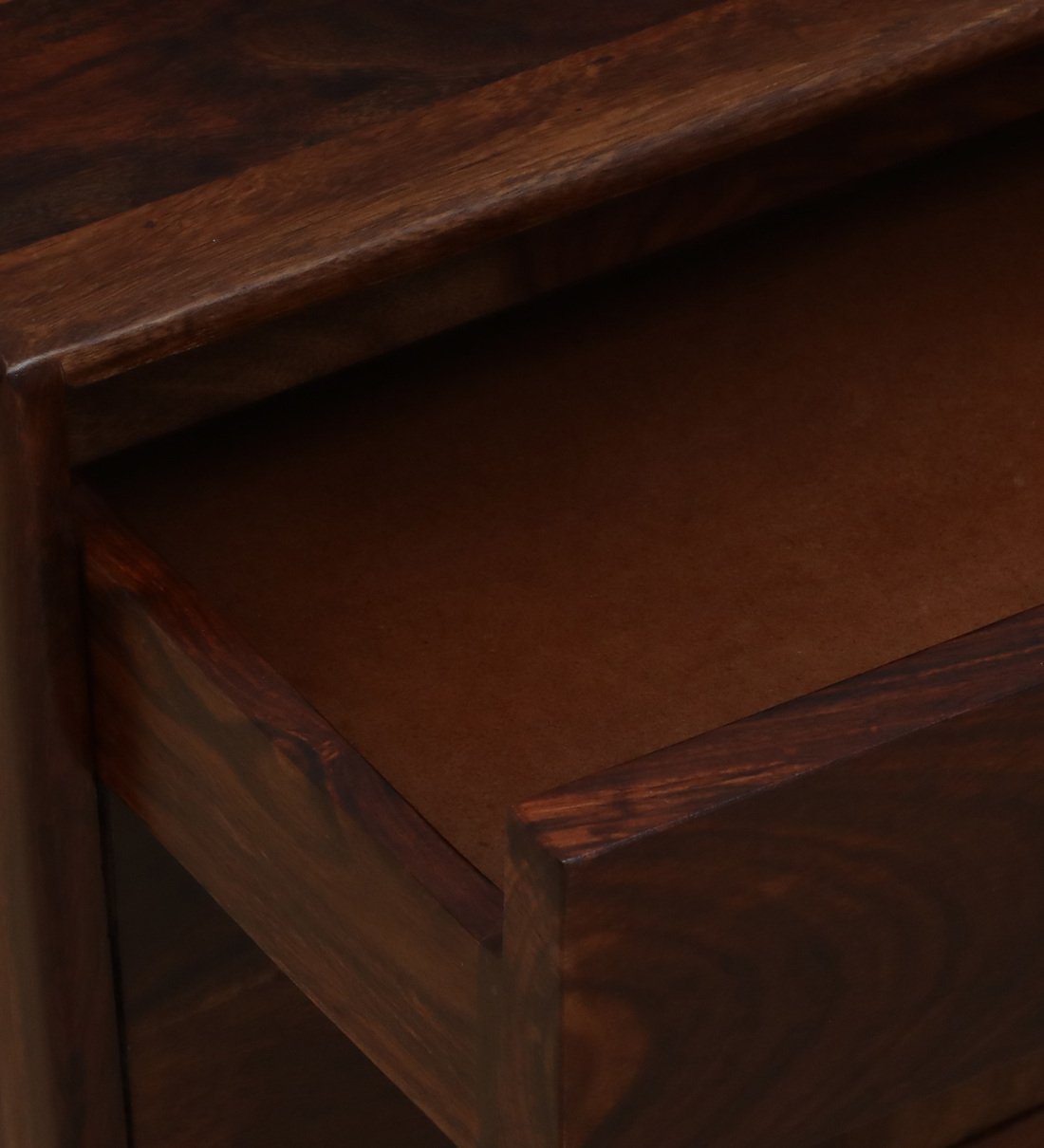 Dawson Solid Wood Bedside Table in Scratch Resistant Natural Finish - Image 2