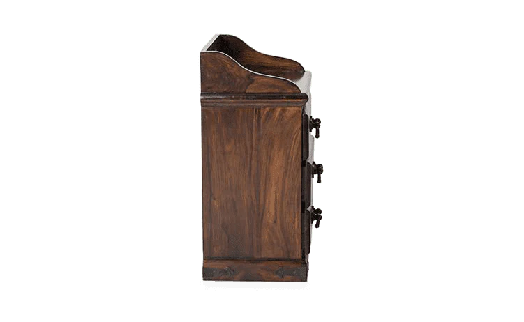 MapleGlow Contemporary Wooden Bedside Unit - Image 4