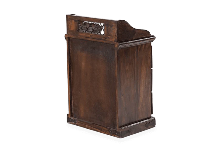 MapleGlow Contemporary Wooden Bedside Unit - Image 5