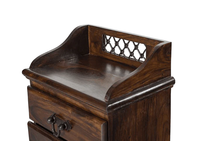 MapleGlow Contemporary Wooden Bedside Unit - Image 7
