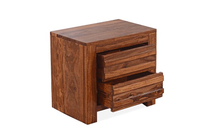 BrownCraft Elegant Wooden Bedside Unit - Image 4