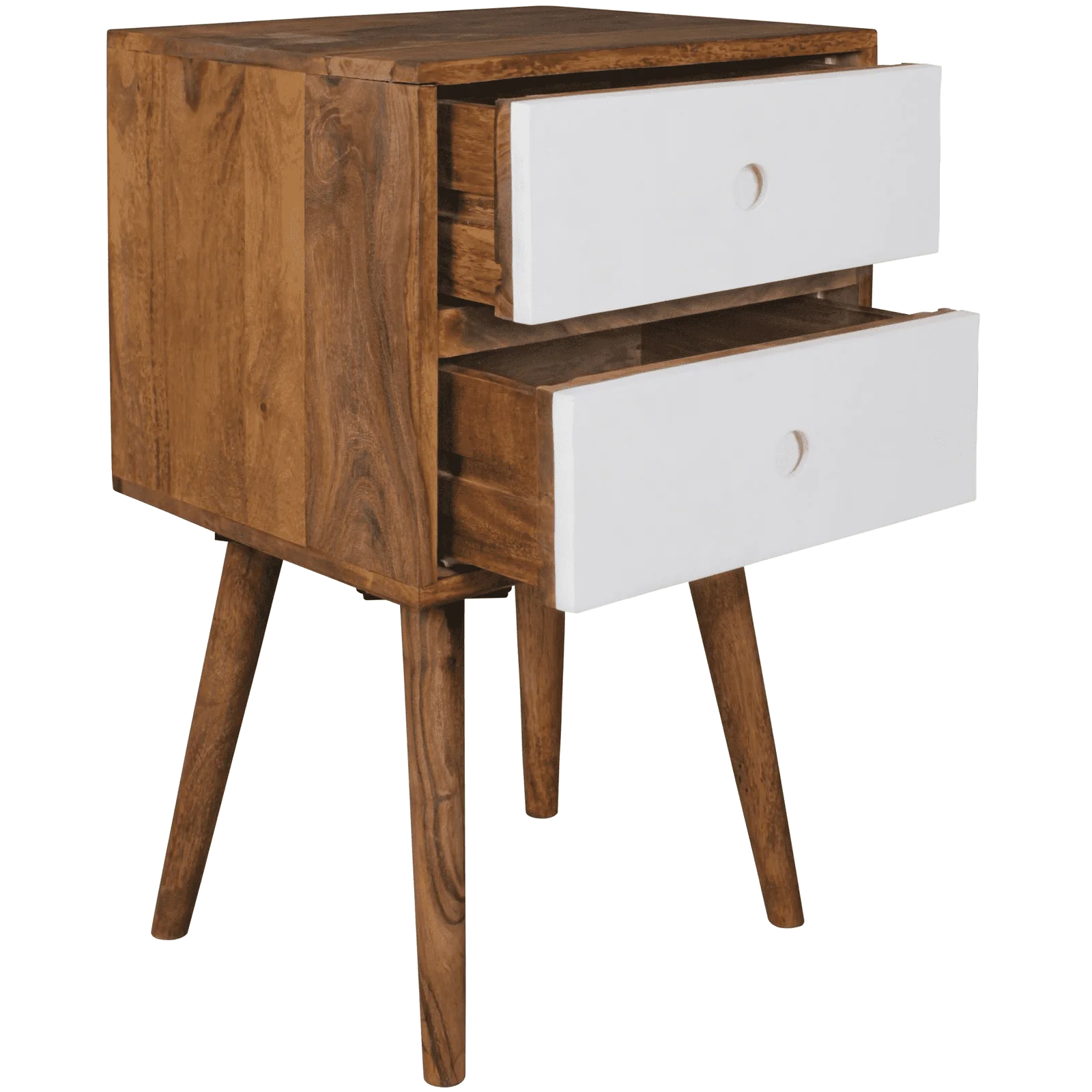 Lerona Natural Finish Bedside Unit - Image 2