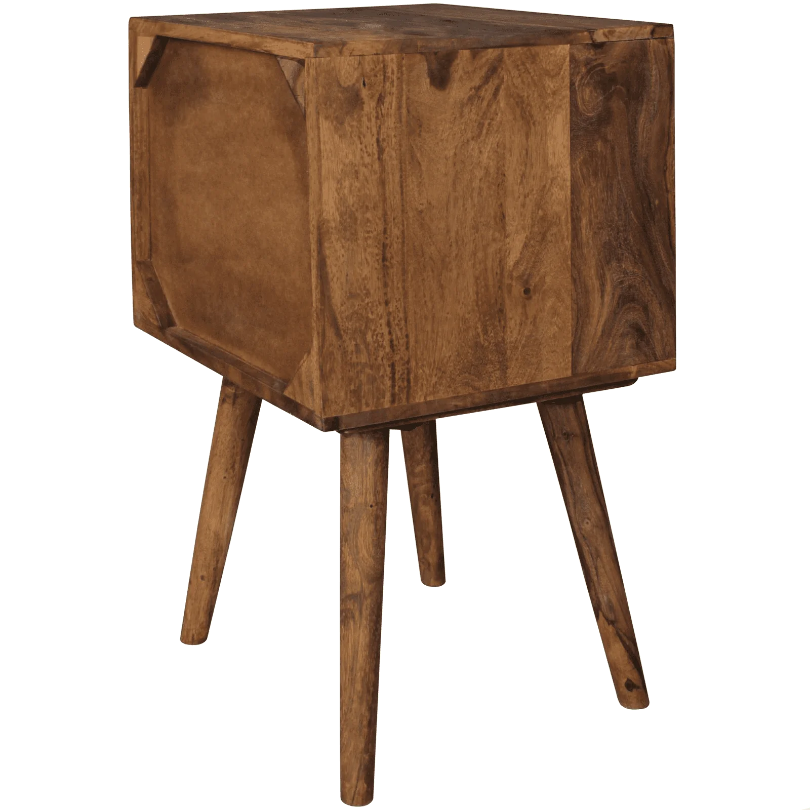 Lerona Natural Finish Bedside Unit - Image 4