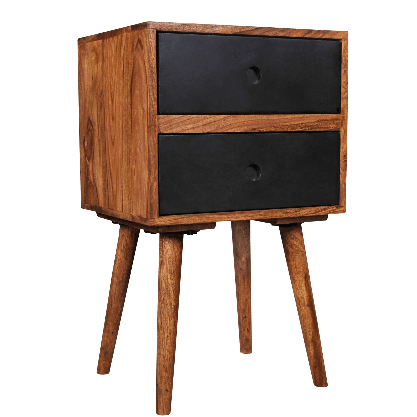 Lerona Natural Finish Bedside Unit - Image 5