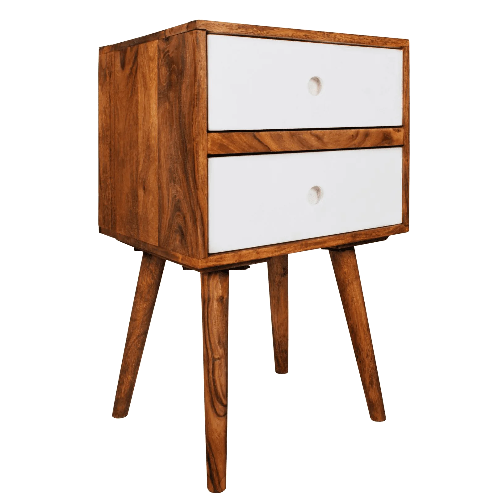 Lerona Natural Finish Bedside Unit - Image 6