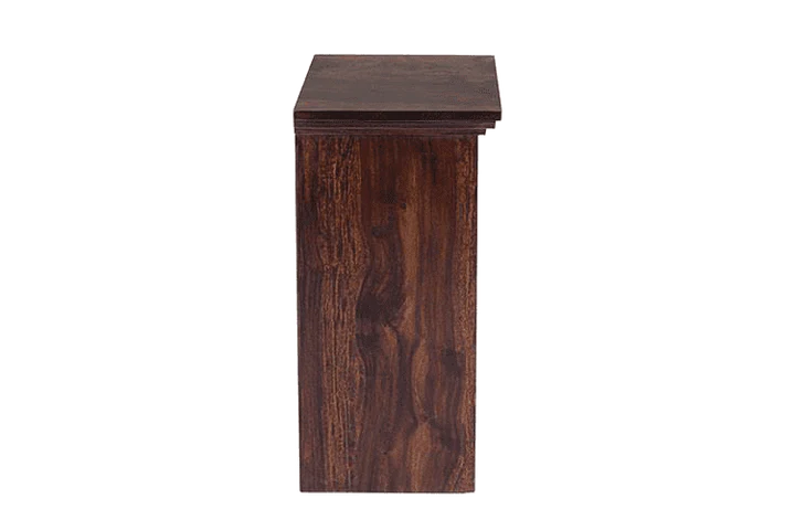 Srbania Natural Finish Side Drawer Table - Image 5