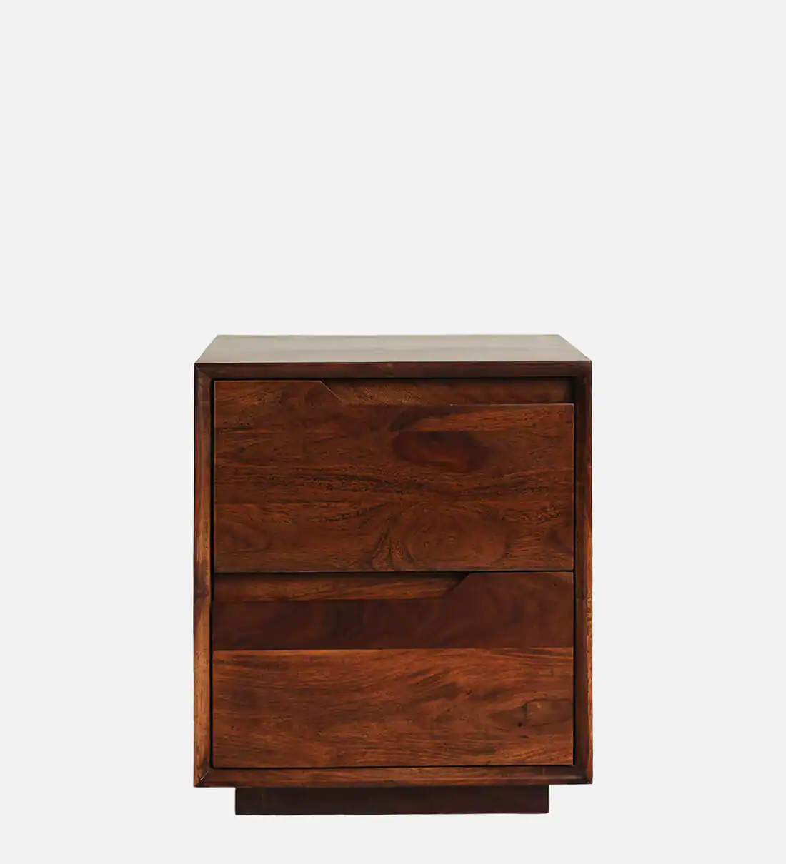 Zovren Solid Wood Bedside Table in Dusty Ember Natural Finish - Image 8