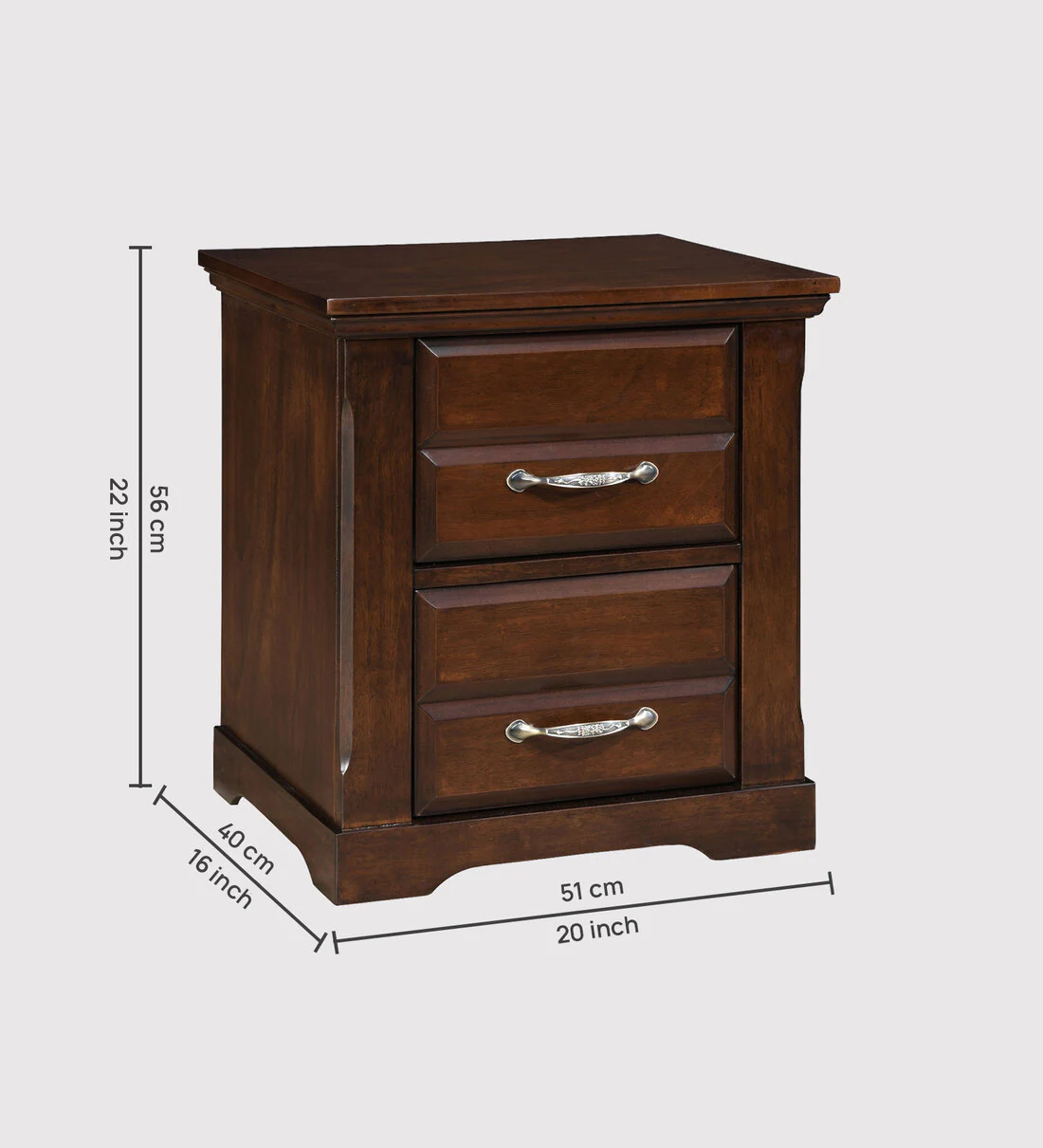 Kalvenza Solid Wood Cabinet - Image 8