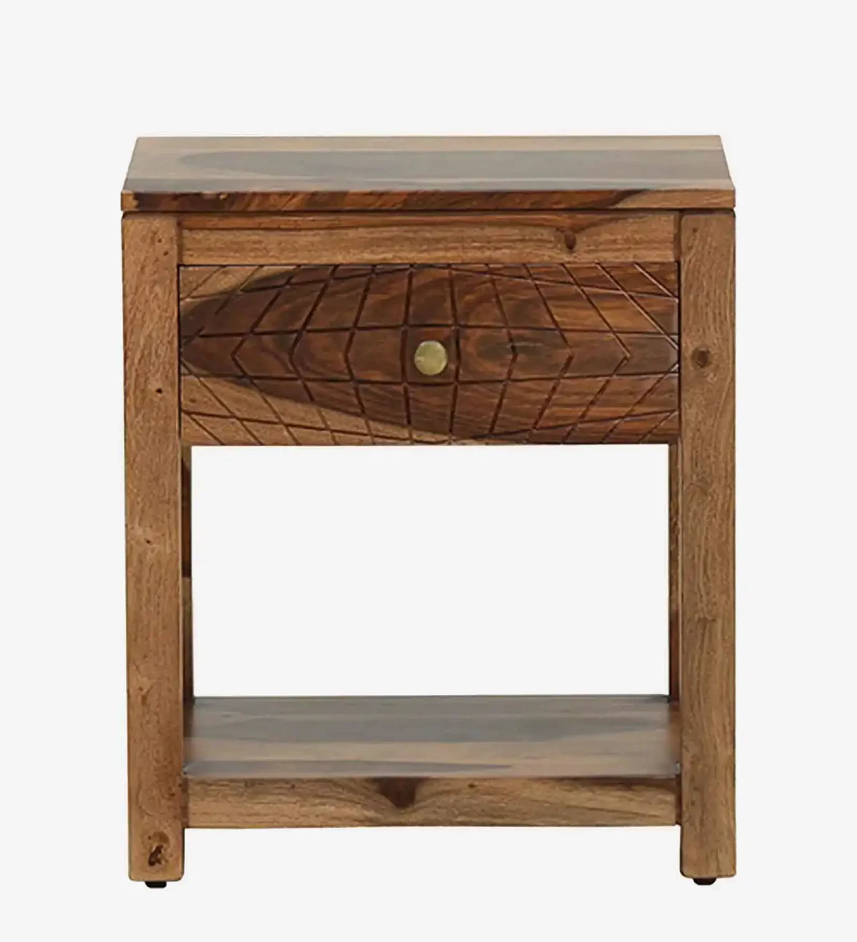 Wexora Premium Wooden Night Stand with Storage Drawer - Image 4