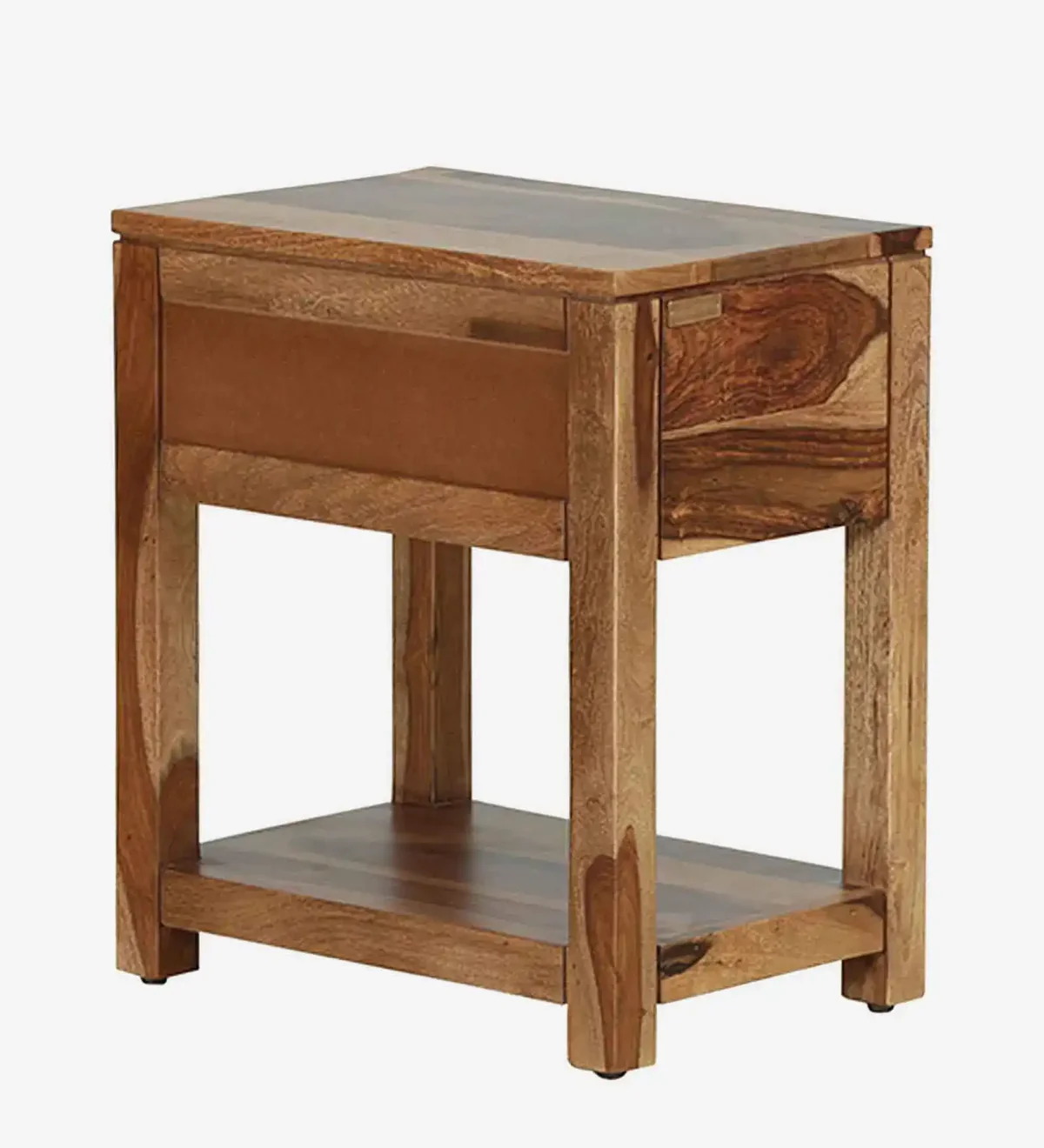 Wexora Premium Wooden Night Stand with Storage Drawer - Image 6