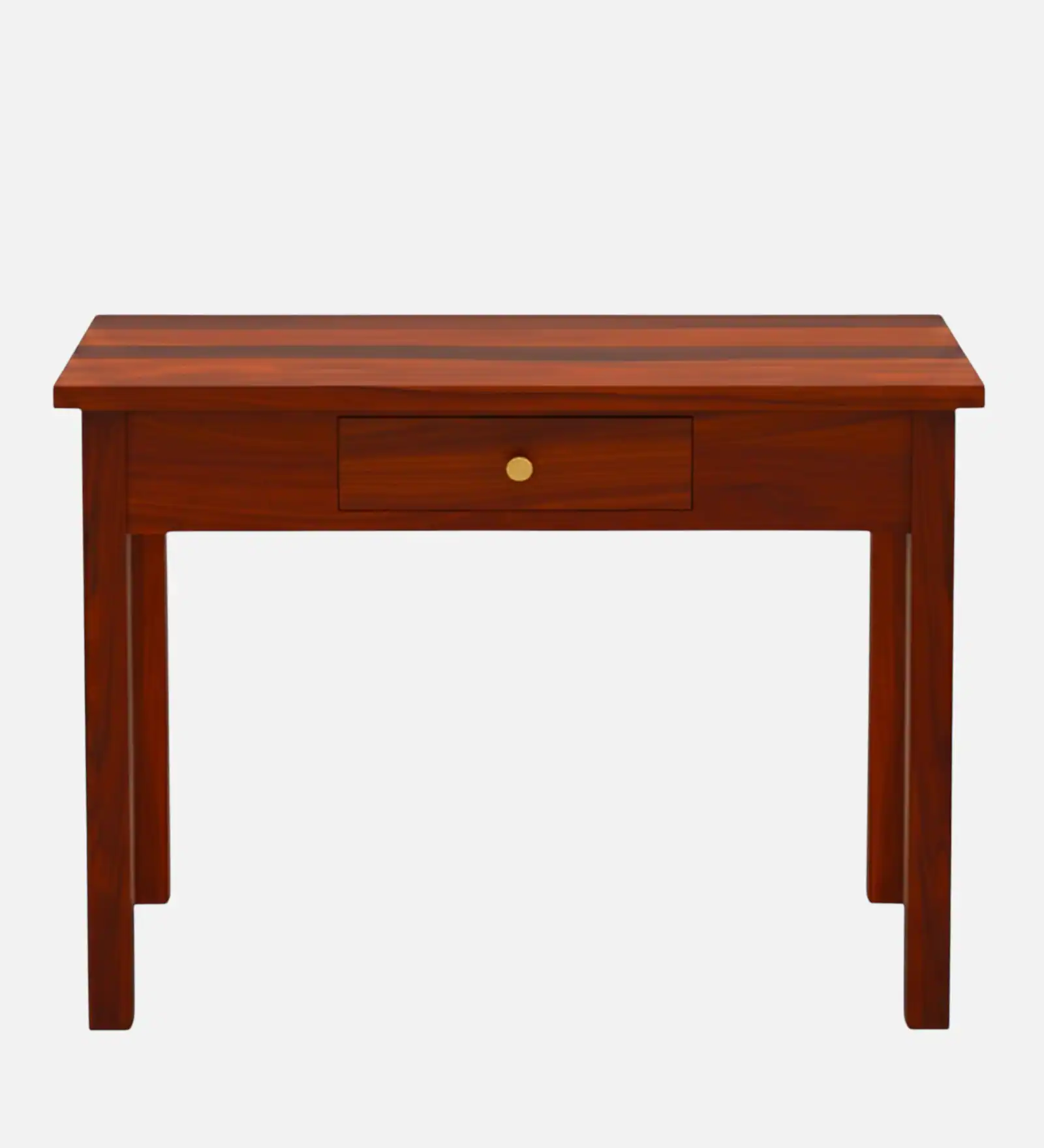 Honey Writing Table In Honey Finish - Image 5