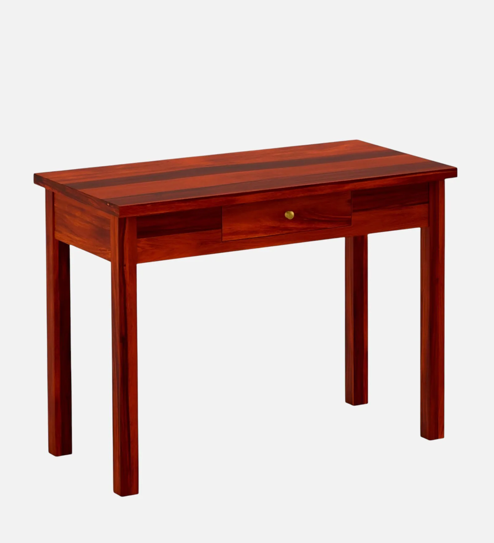 Honey Writing Table In Honey Finish - Image 6