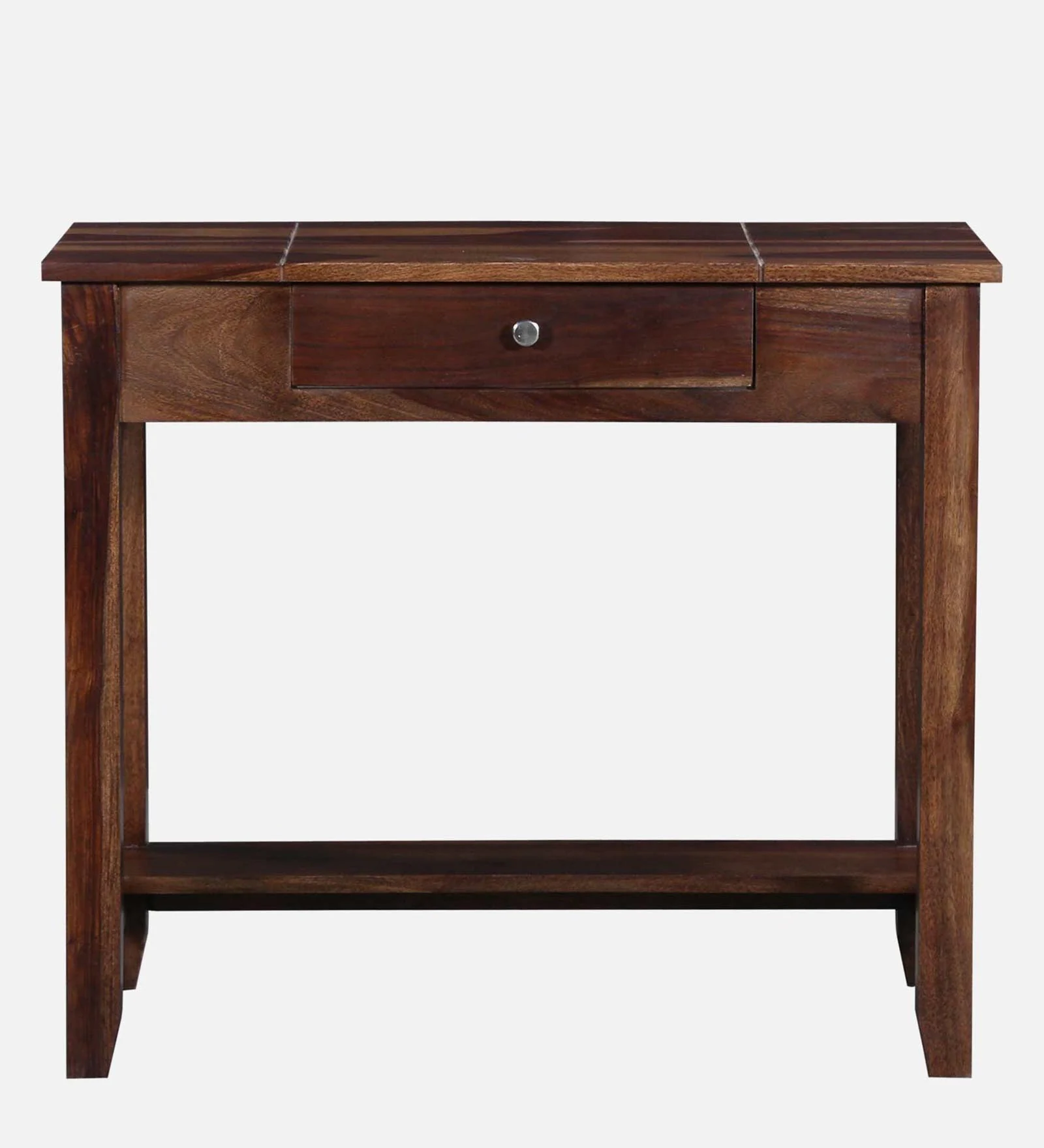 Sheesham Wood Writing Table In Scratch Resistant Provincial Teak Finish - Image 5