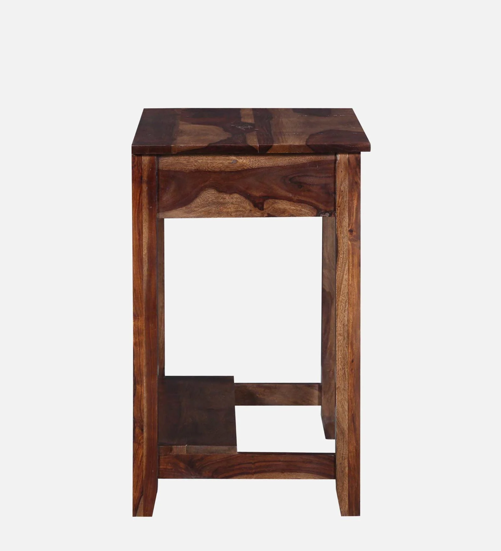 Sheesham Wood Writing Table In Scratch Resistant Provincial Teak Finish - Image 9