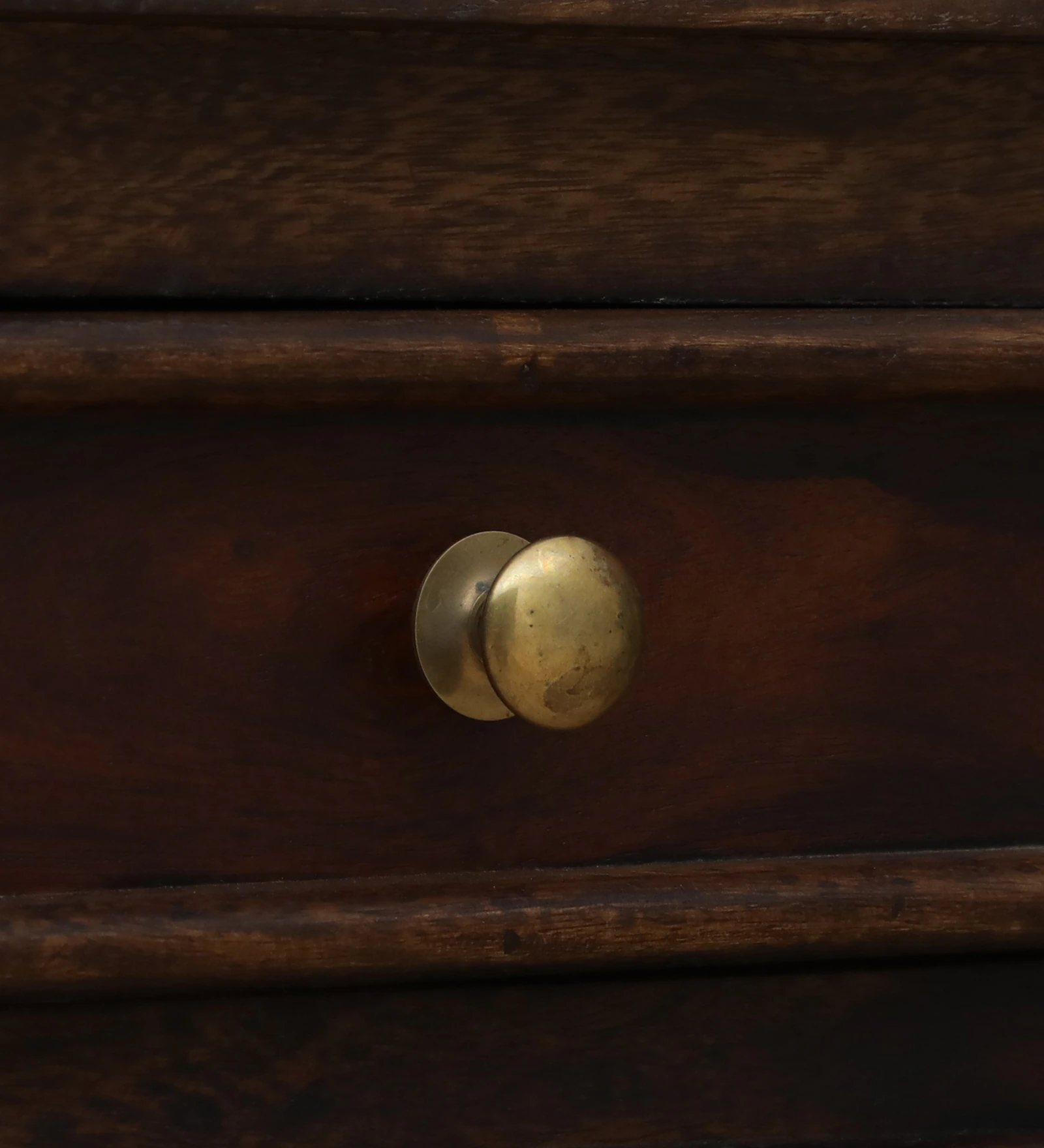 Shok Sheesham Wood Writing Table In Provincial Teak Finish - Image 9