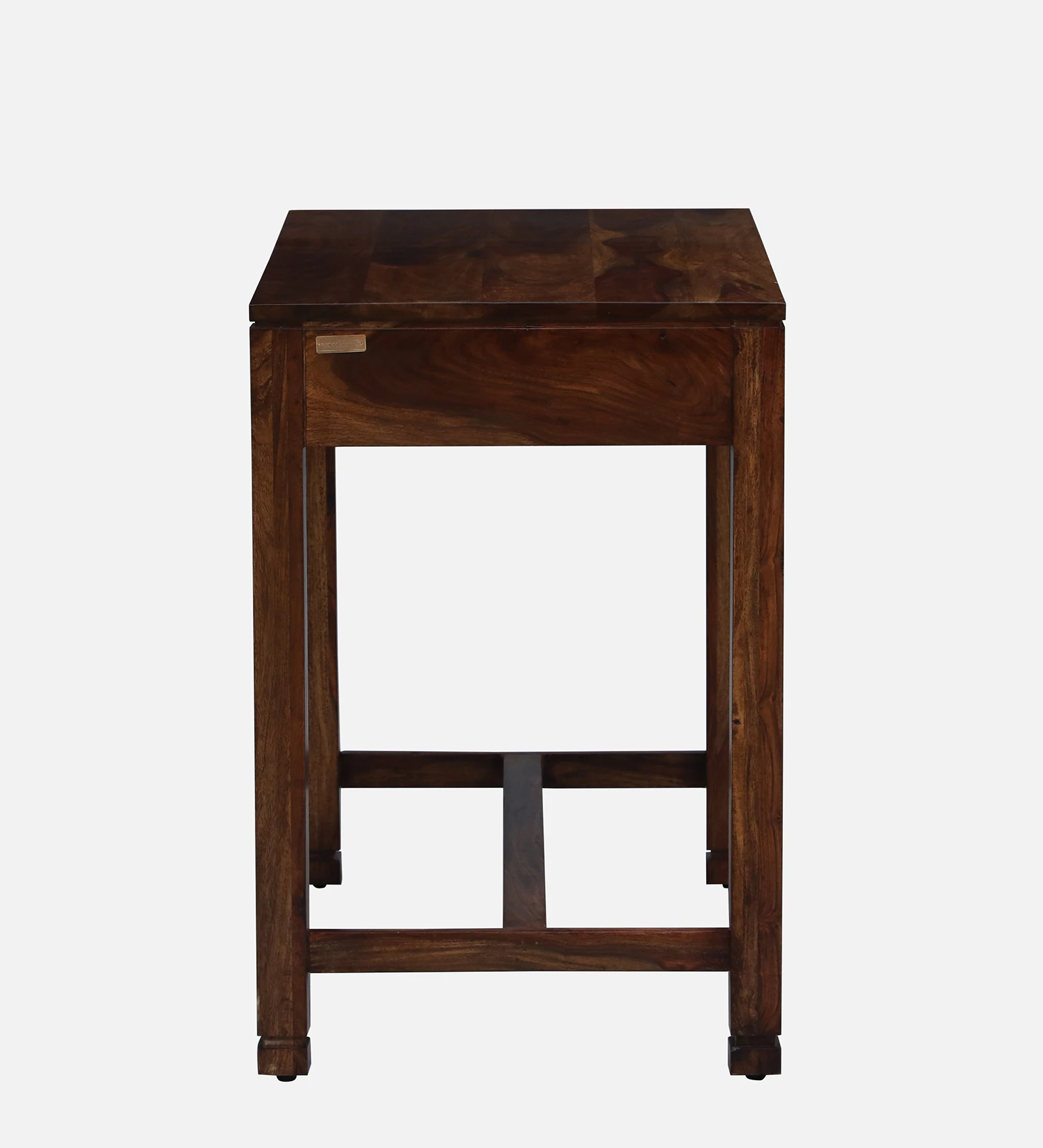 Near Sheesham Wood Writing Table In Provincial Teak Finish - Image 8