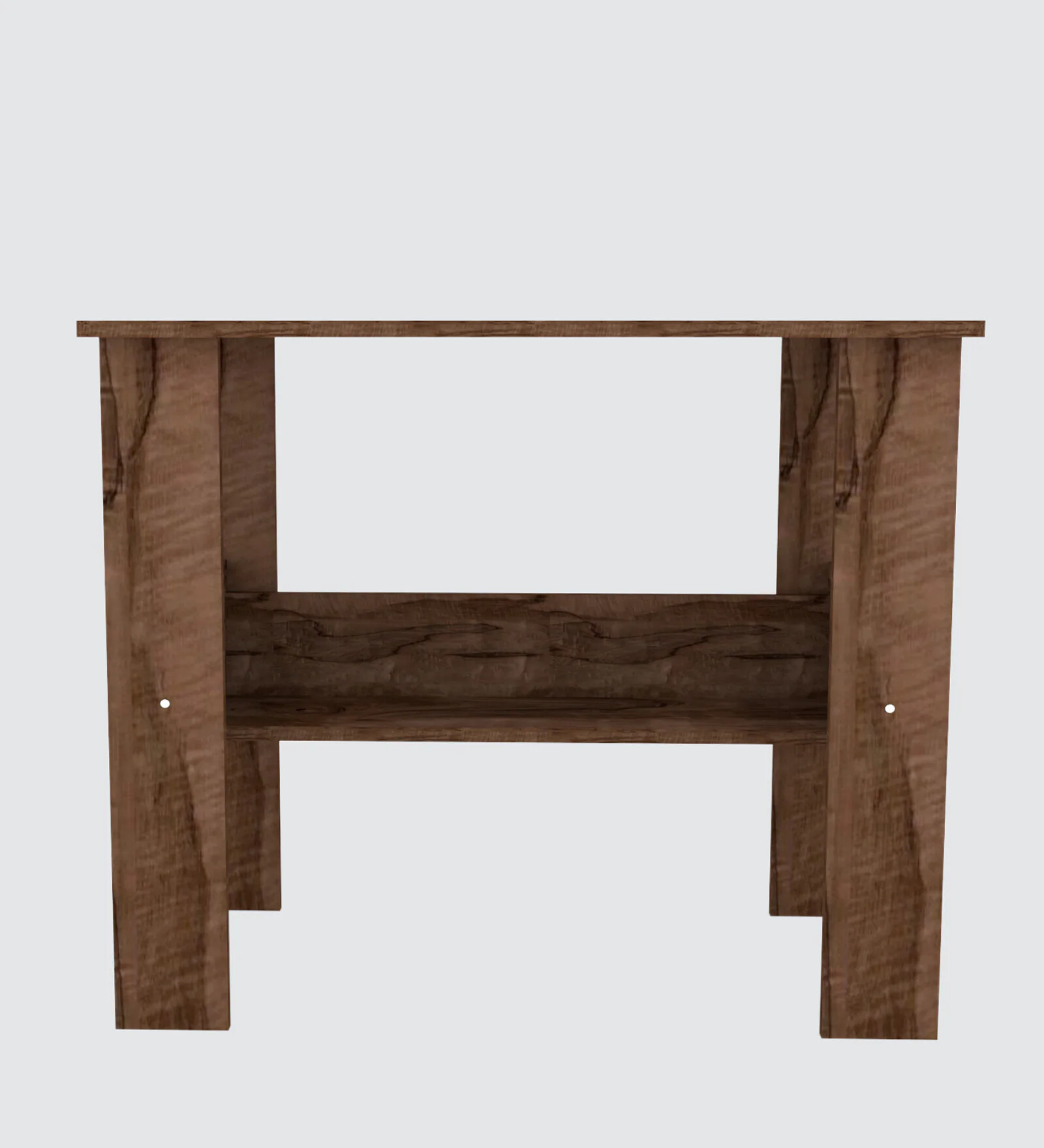 Sheesham wood computer study table with storage cabinet - Image 7