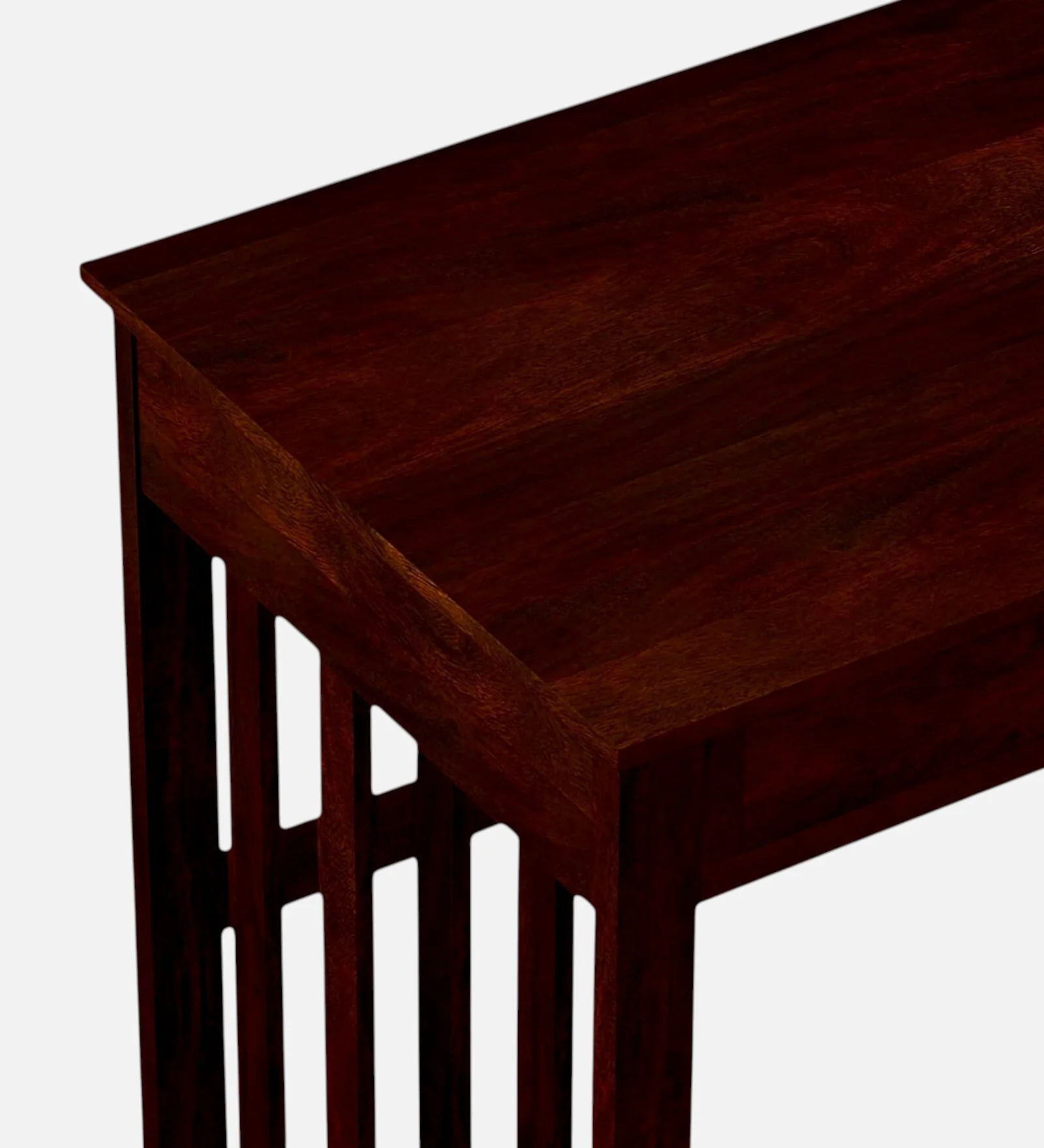 Lovly Writing Table In Dark Walnut Finish - Image 3