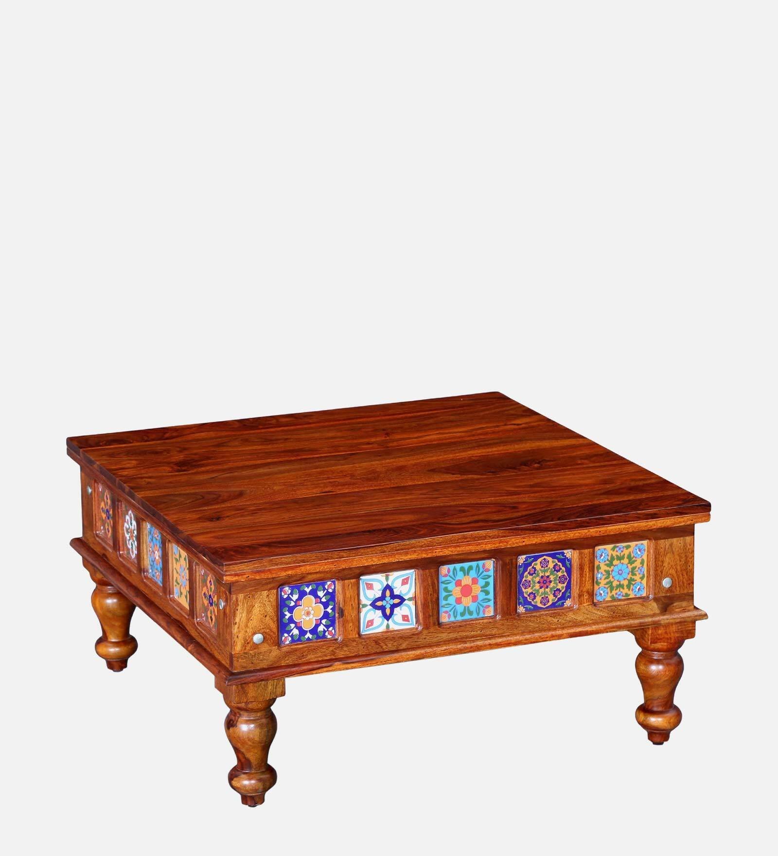 Rosewood Nested Coffee Table Set in Ebony Finish - Image 2