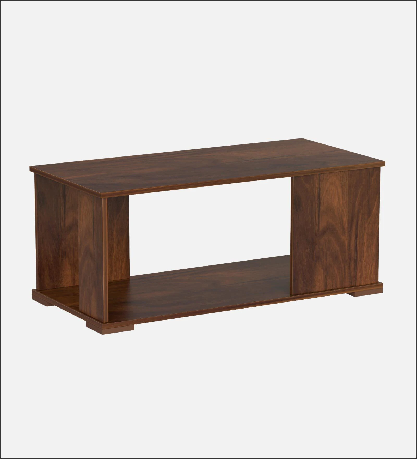 Oakridge Solid Wood Coffee Table in Walnut Finish - Image 3