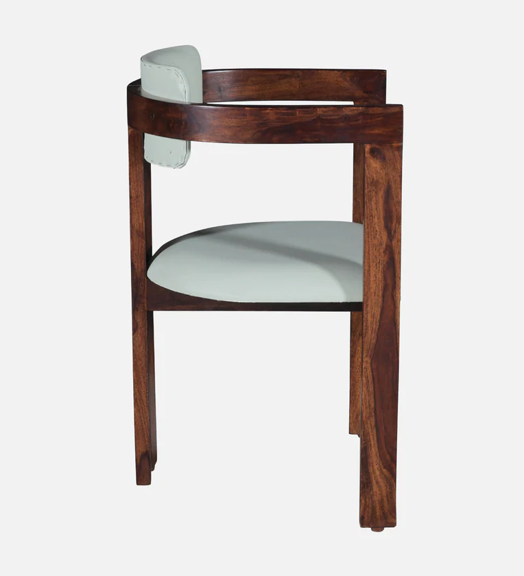 Mall Sheesham Wood Arm chair In Provincial Teak Finish - Image 7