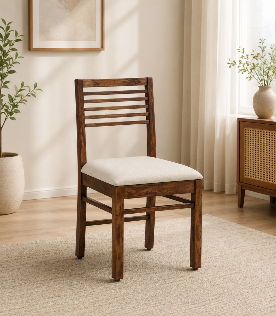 Denice Handcrafted Sheesham Wood Chair (SET OF 2)