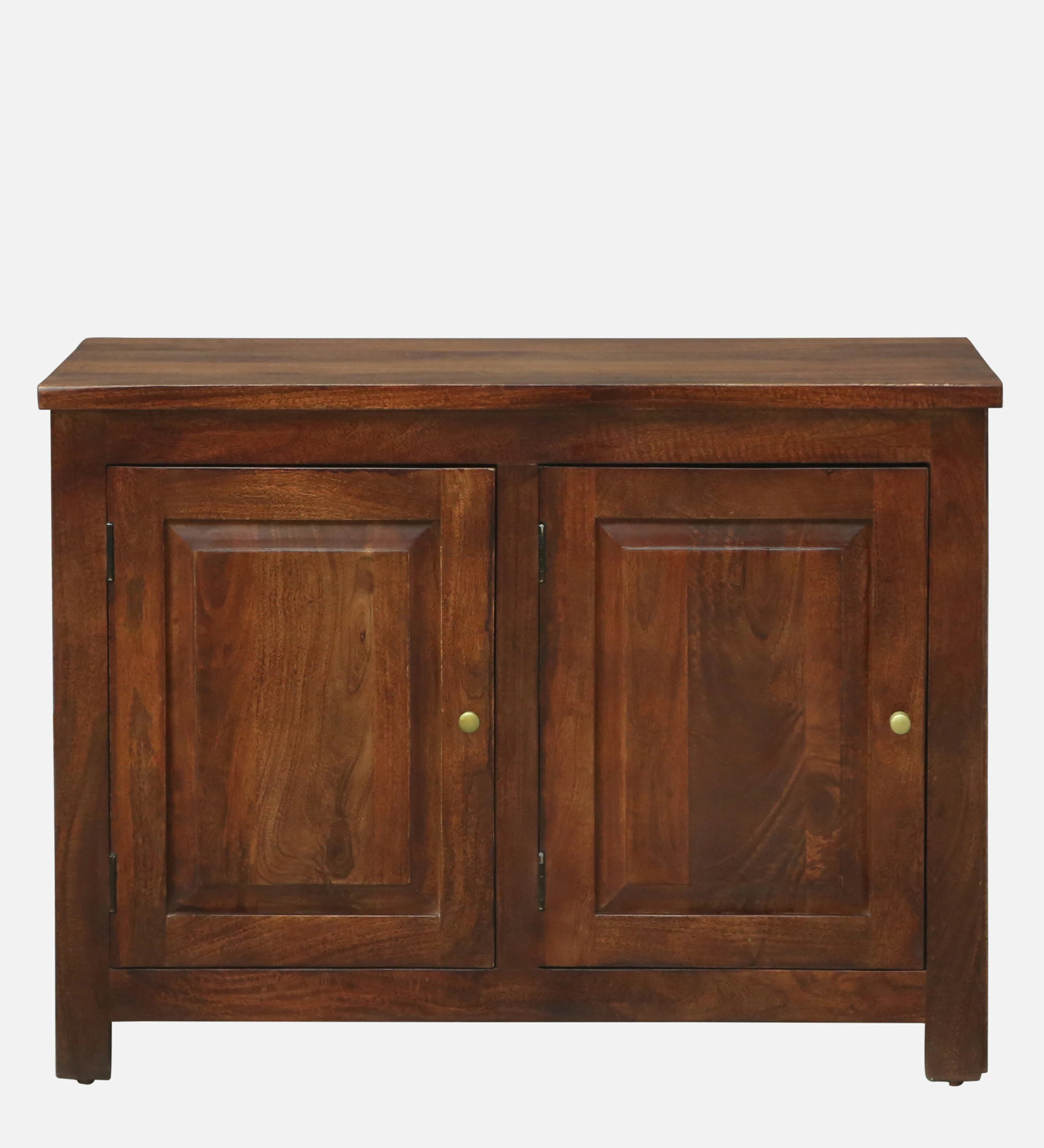 Valencia Solid Wood Storage Cabinet in Walnut Finish - Image 3
