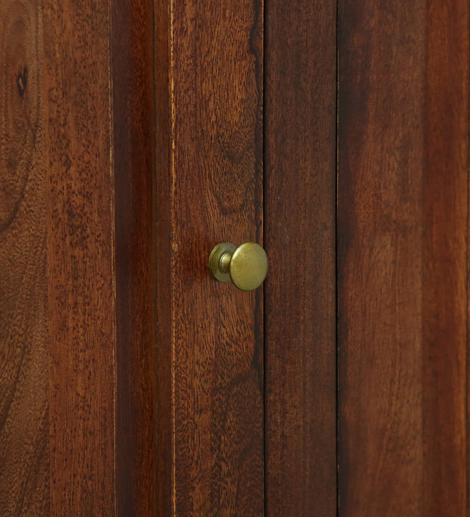 Valencia Solid Wood Storage Cabinet in Walnut Finish - Image 15