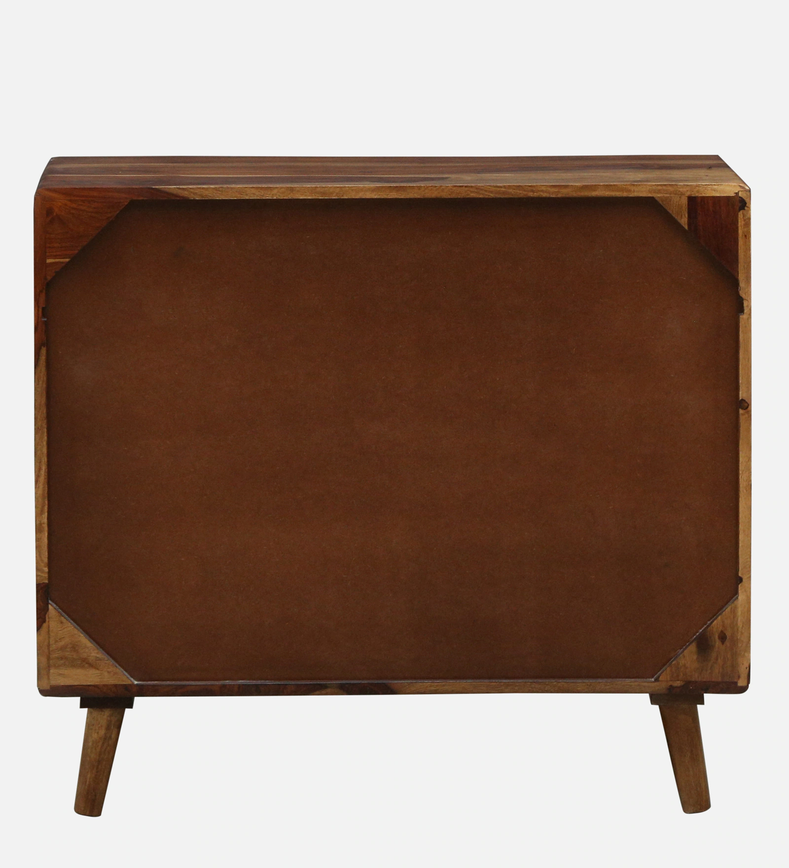 Arnav Sheesham Wood Utility Cabinet With Shelves In Walnut Finish - Image 5