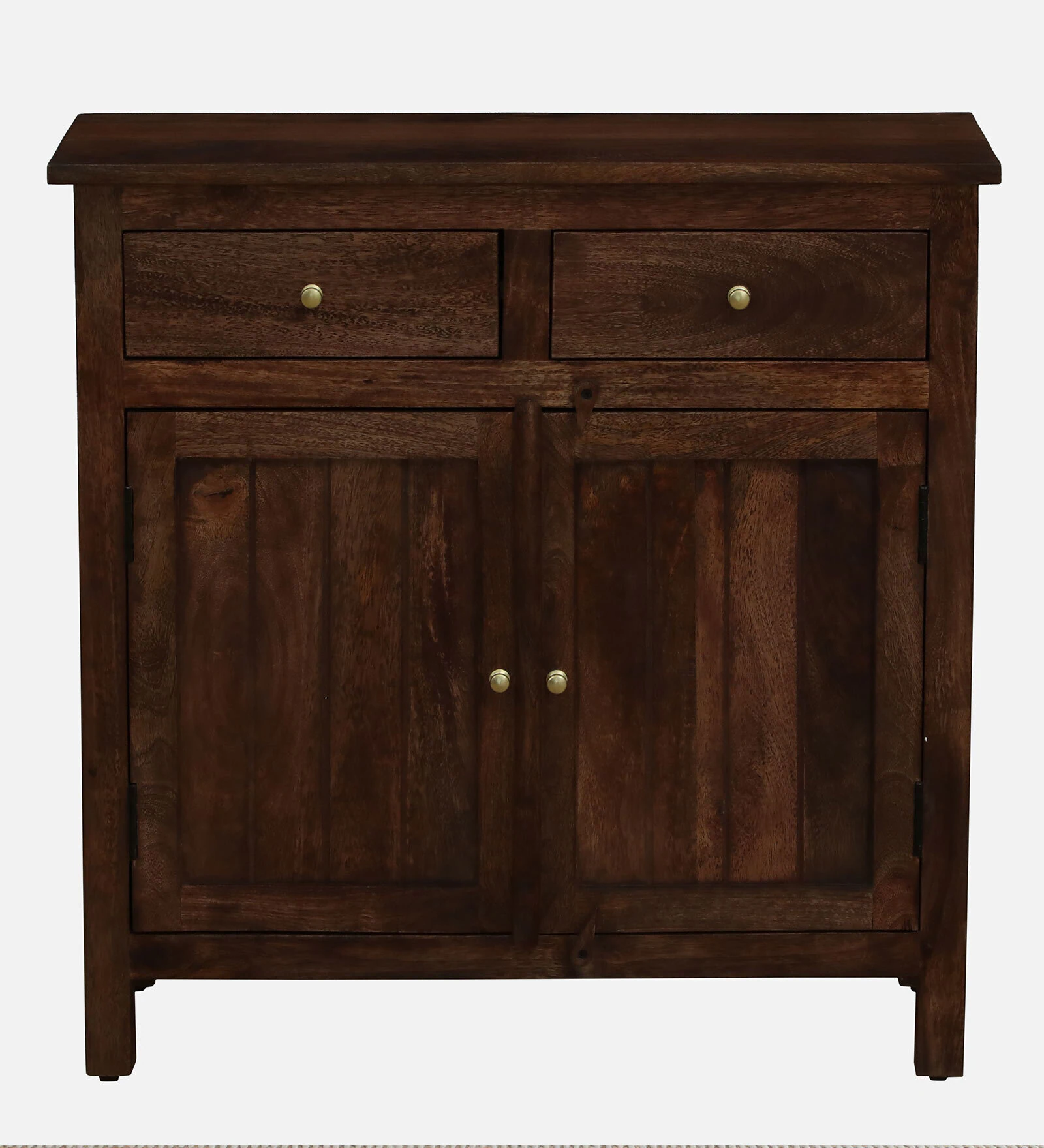 Ayaan Solid Sheesham Wood Storage Cabinet In Honey Finish - Image 7