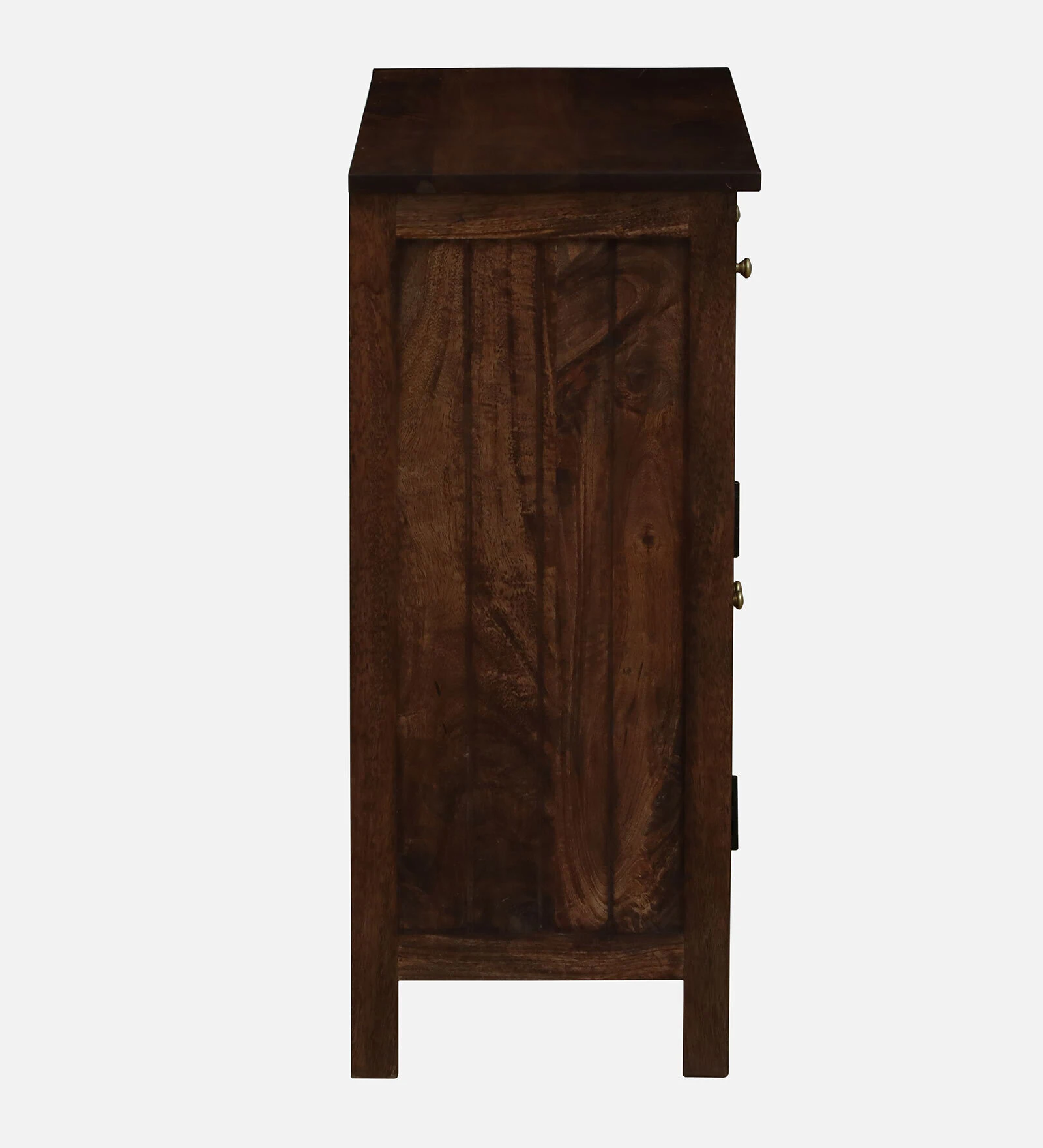 Ayaan Solid Sheesham Wood Storage Cabinet In Honey Finish - Image 10
