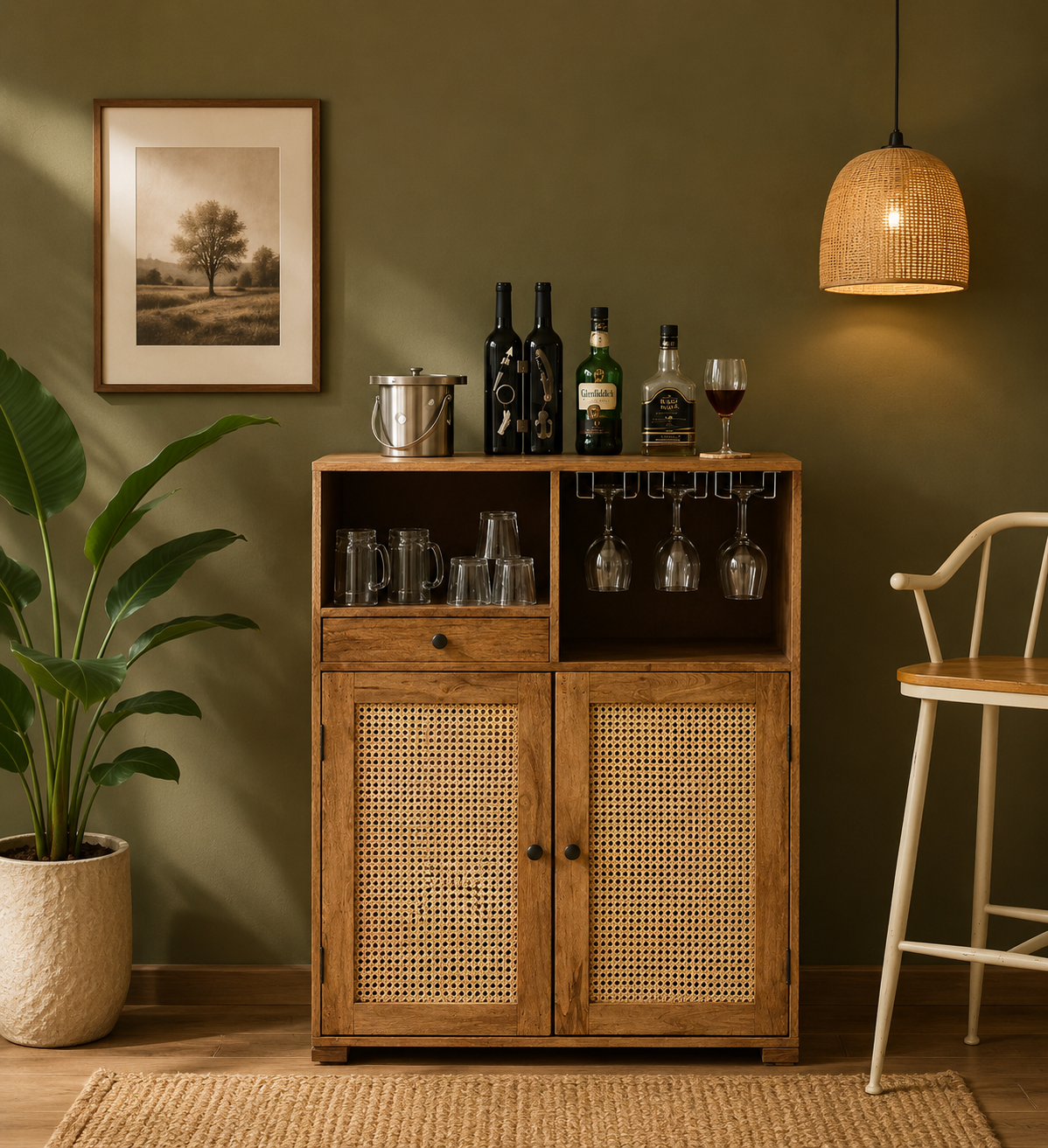Ashwood Manor Designer Wooden Cabinet