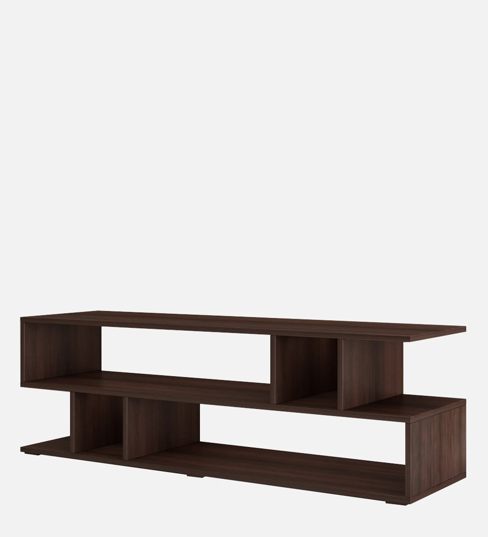Aravali Premium Sheesham Wood Media Console In Earthy Brown Finish - Image 7