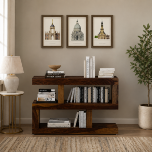 Vihaan Sheesham Wood Bookshelf