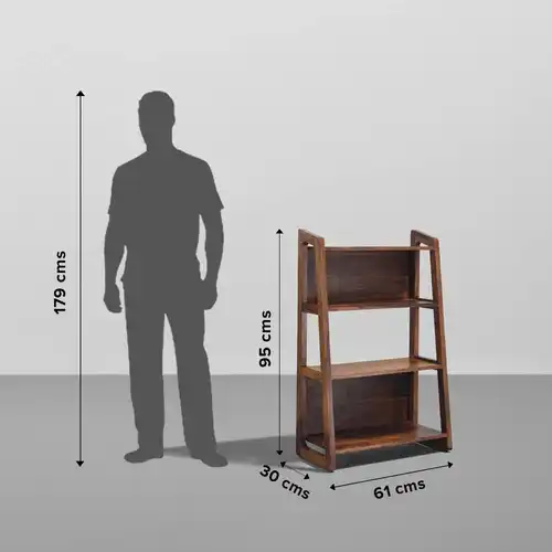 Maira Sheesham Wood Bookshelf - Image 2