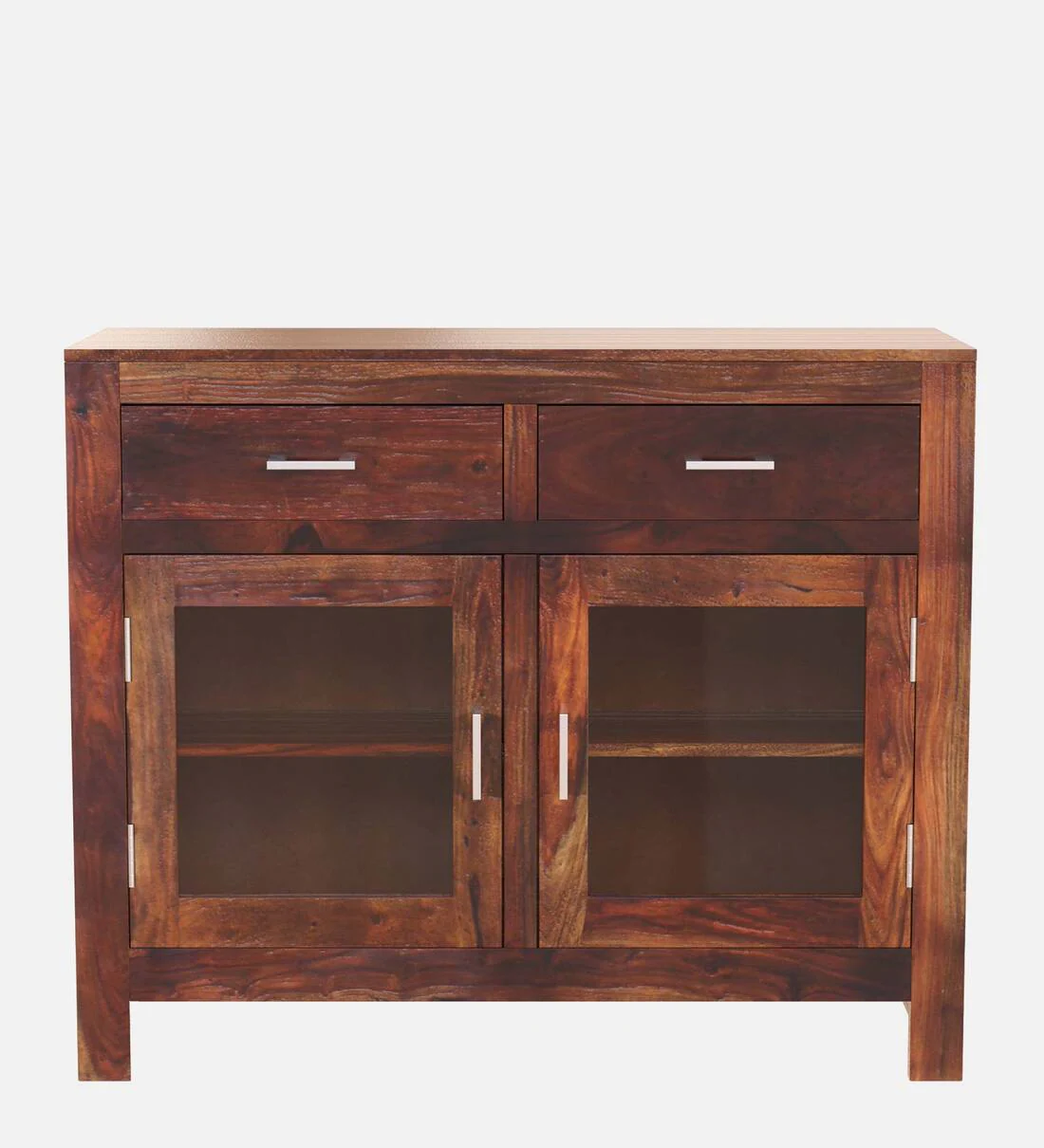 Large Wooden Crockery Cabinet with Drawers - Image 9